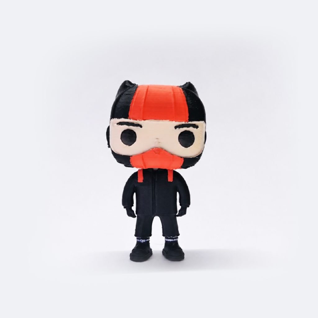 Figura de Clancy inspirada en los Funko Pops